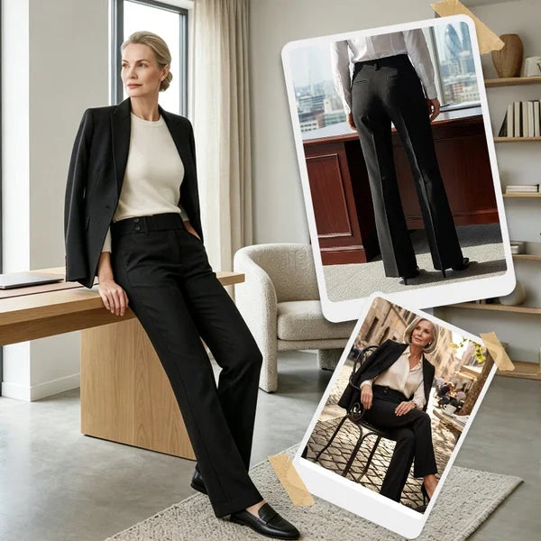 Women's Flared Tailored Pants