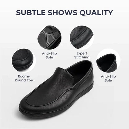 Men’s Wide Fit Slip-On Loafers