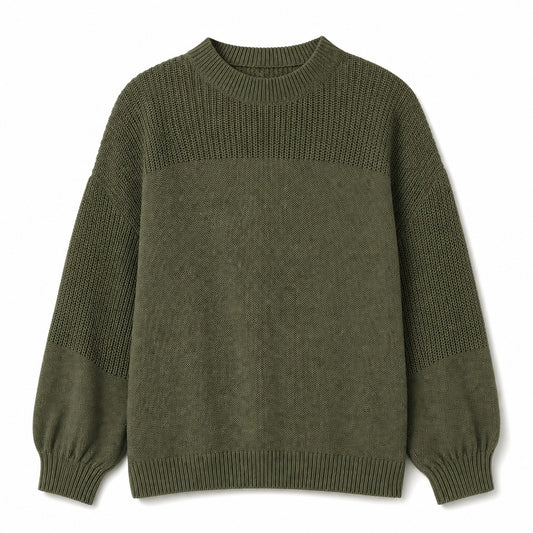 Women's Textured Knit Sweater