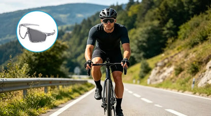 Sports Wraparound Cycling Sunglasses