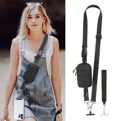 Crossbody Bag with Adjustable Phone Strap