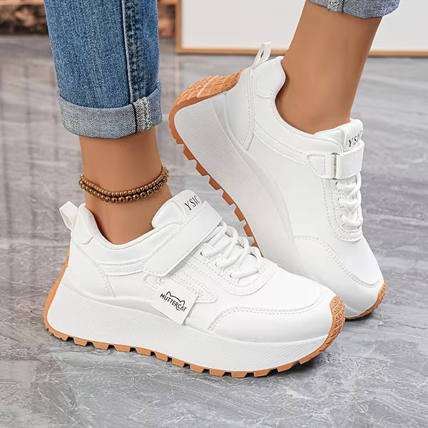 Women's Strap Detail Platform Sneakers