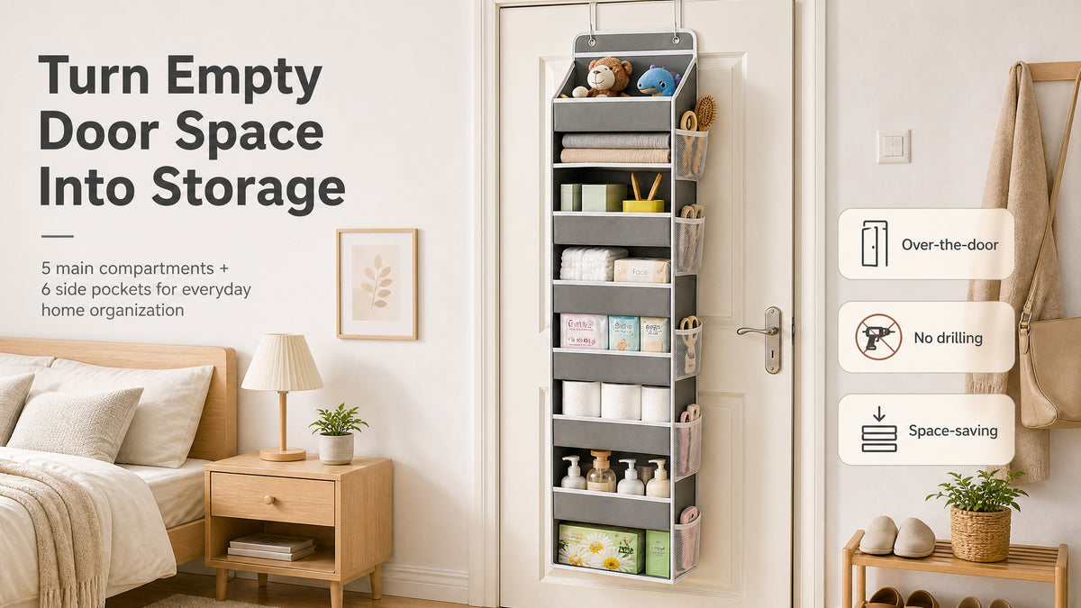 5-Tier Hanging Door Organizer