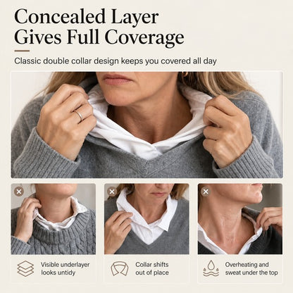 Women's V-Neck Layered Look Top