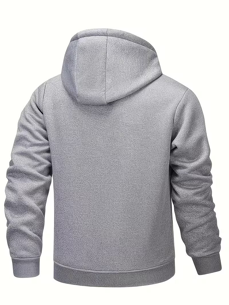 Men's 2-Piece Hooded Zip Jacket Set