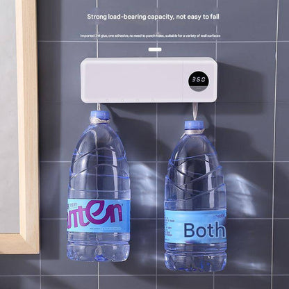 Wall-Mounted Toothbrush Holder with Digital Display