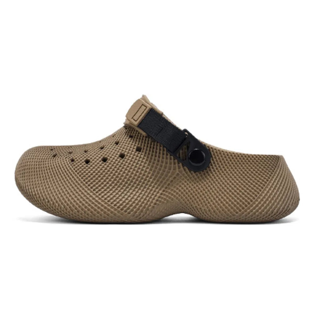 Men's Adjustable Strap Ventilated EVA Clogs