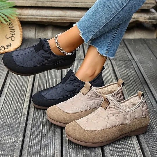 Women's Quilted Slip-On Flats