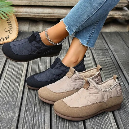 Women's Quilted Slip-On Flats