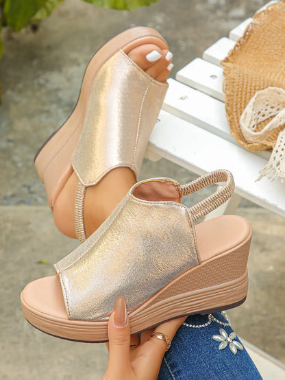 Women's Open-Toe Wedge Sandals