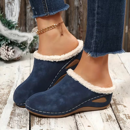 Women's Wedge Slip-On Slippers