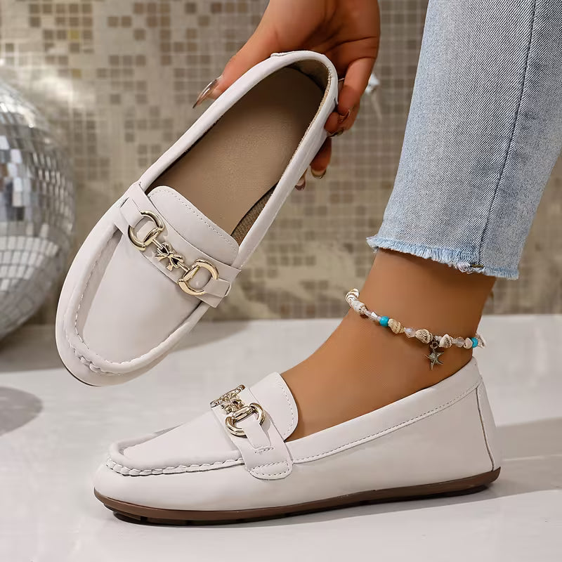 Women's Decorative Bit Loafers