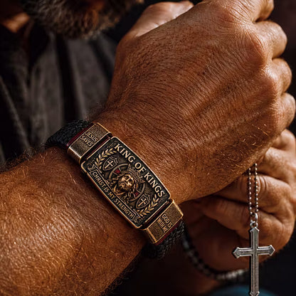 Inspirational Engraved Faith Wristband