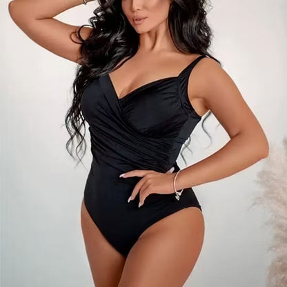 Women's One-Piece Ruched Swimsuit