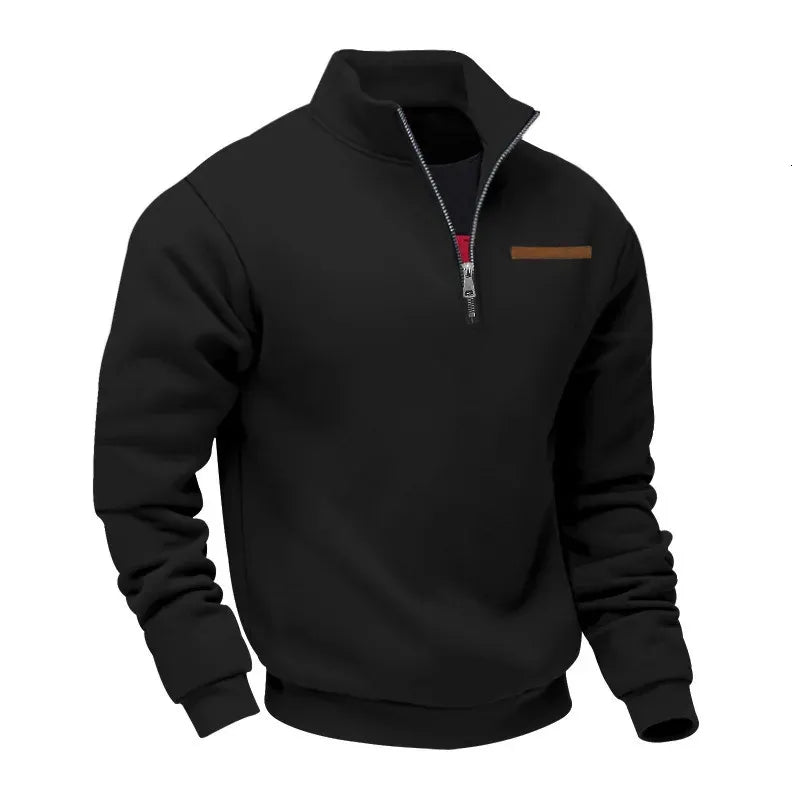 Men’s Casual Half-Zip Comfort Pullover