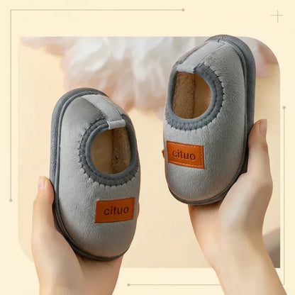 Children’s Cosy Plush-Lined Anti-Slip Winter House Booties