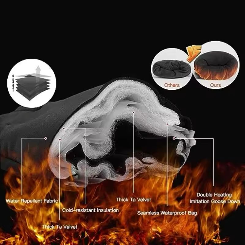 Thermal Gloves defy the cold and are touch-sensitive.