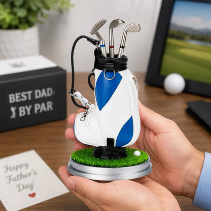 Golf Bag Pen Holder with 3 Pen Set