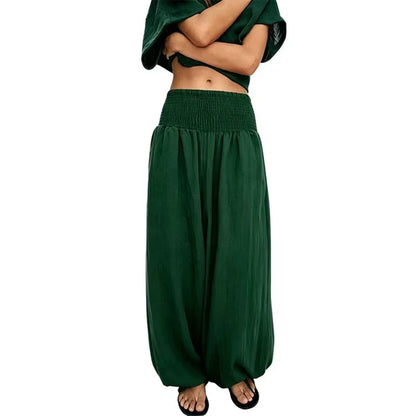 Women’s Gathered Waist Balloon Pants
