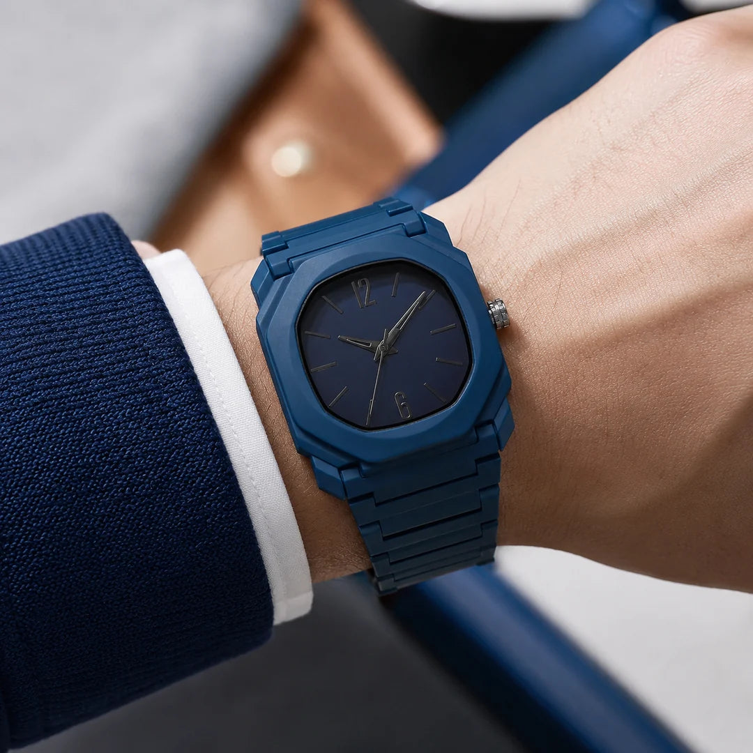 Cavan Square Rubber Watch