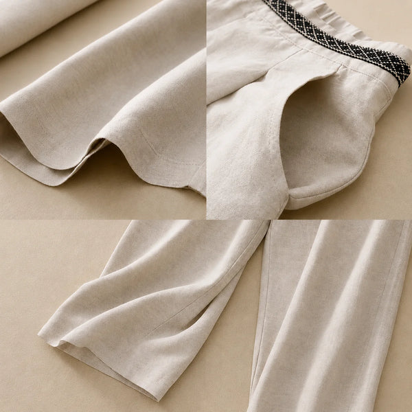 Women’s High-Waisted Wide-Leg Pants