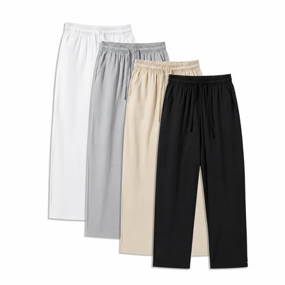 Men’s Casual Drawstring Pants 4-Pack