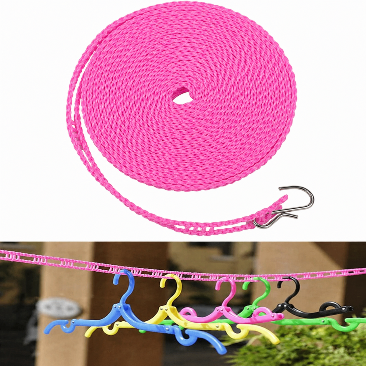 Windproof Travel Clothesline