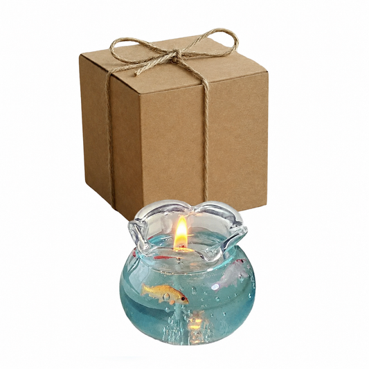 Mini Fish Bowl Glow Candle