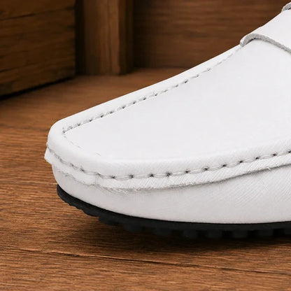 Men’s Apron Toe Slip-On Loafers