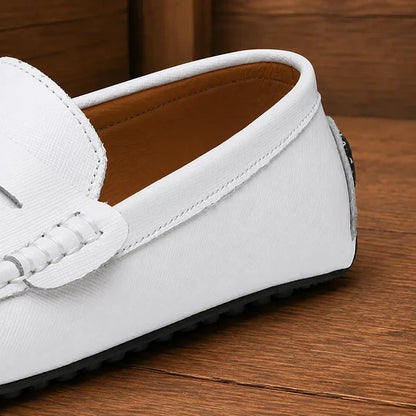 Men’s Apron Toe Slip-On Loafers