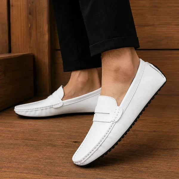 Men’s Apron Toe Slip-On Loafers