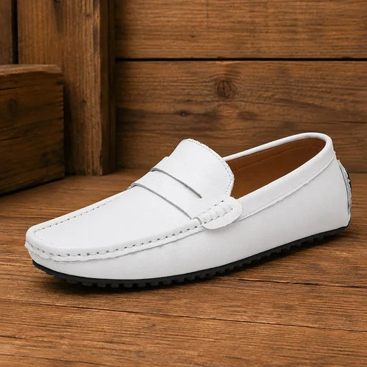 Men’s Apron Toe Slip-On Loafers