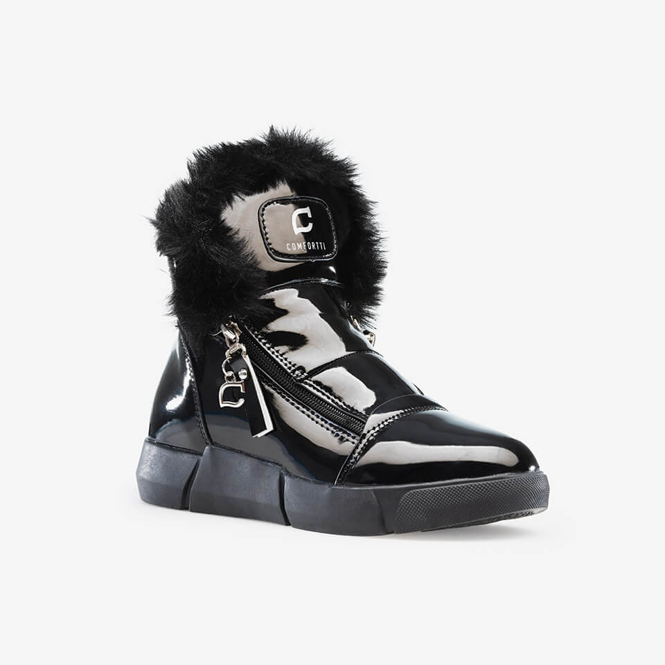 ELEGANT PADDING CRYSTAL BOOTS