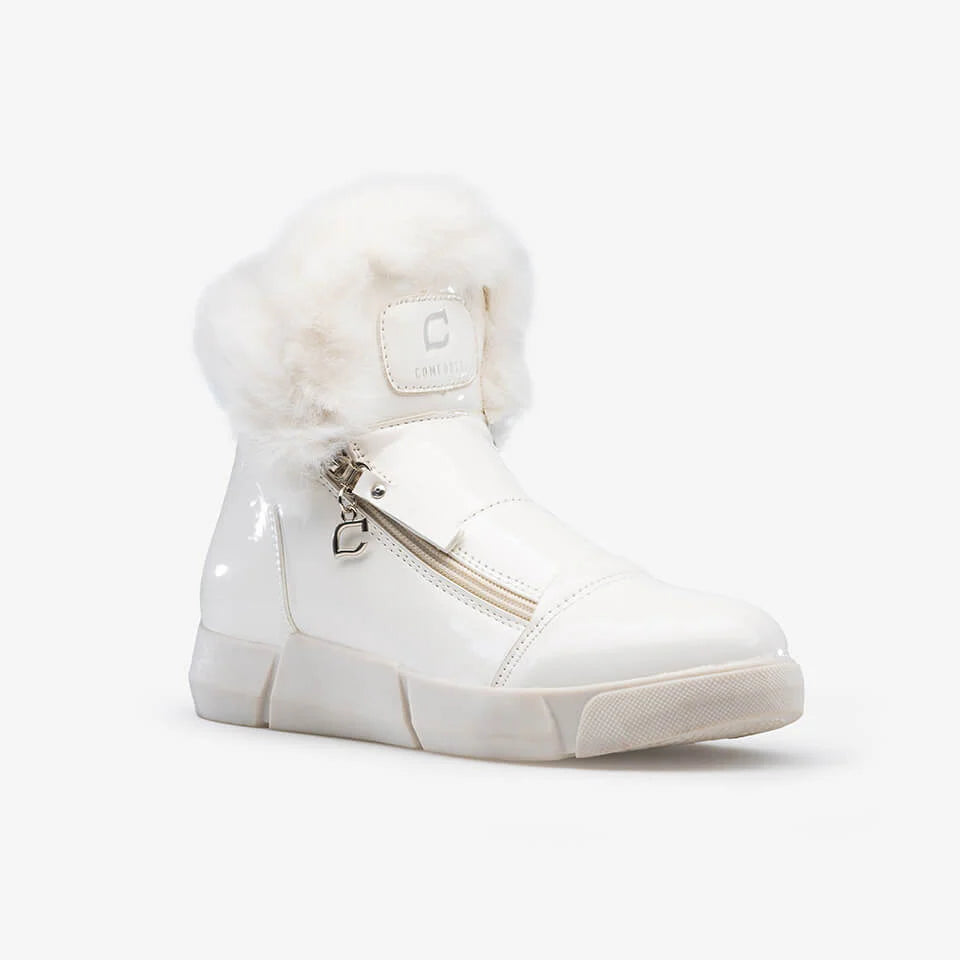 ELEGANT PADDING CRYSTAL BOOTS