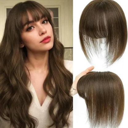 Women's Hair Topper with Bangs
