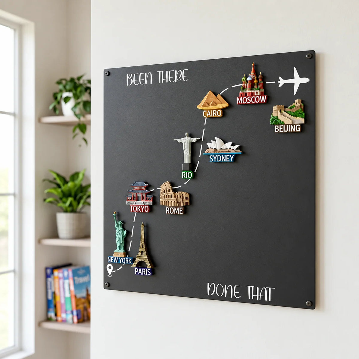 Travel Souvenir Magnet Display Board