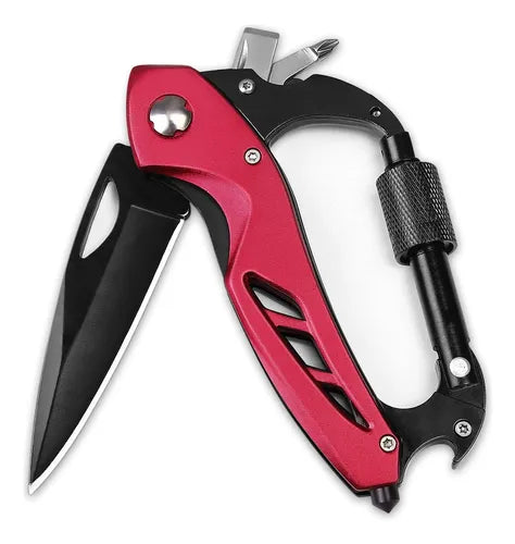 Carabiner EDC Multi-Tool Keychain