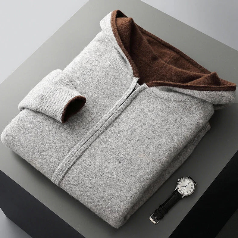 Men’s Hooded Zip-Up Jacket