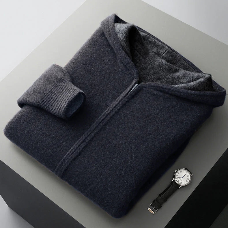 Men’s Hooded Zip-Up Jacket