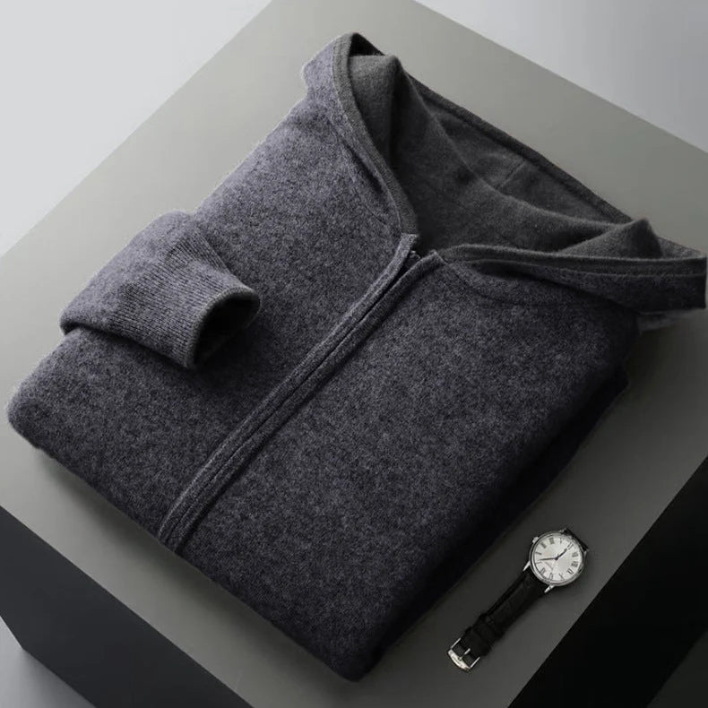 Men’s Hooded Zip-Up Jacket