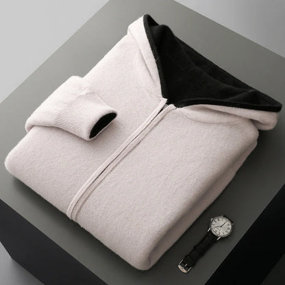 Men’s Hooded Zip-Up Jacket