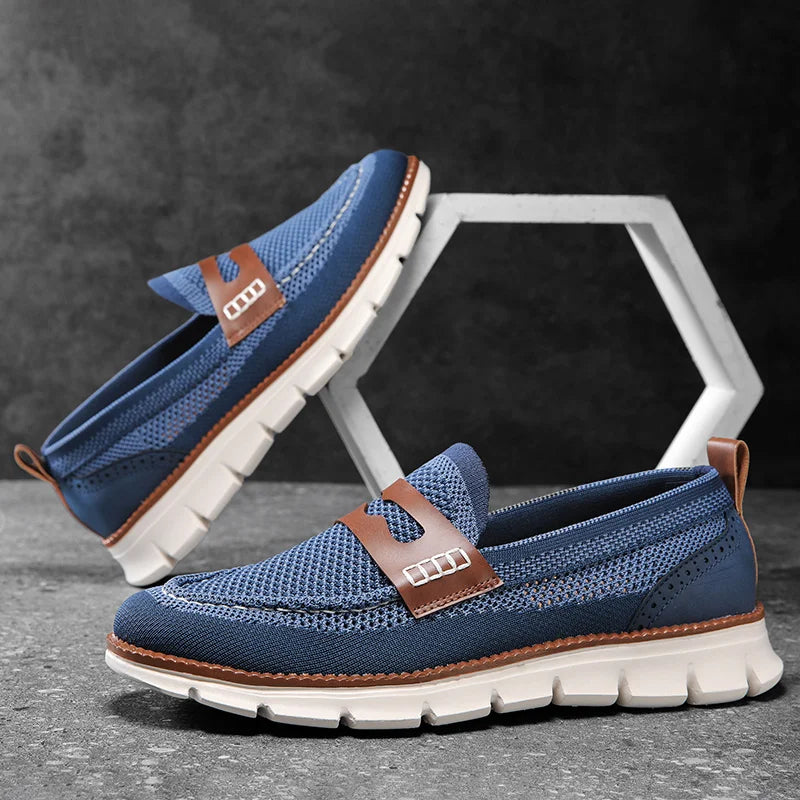 Men's Mesh Slip-On Loafers