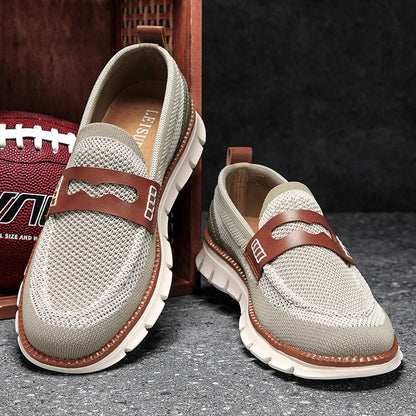 Men's Mesh Slip-On Loafers
