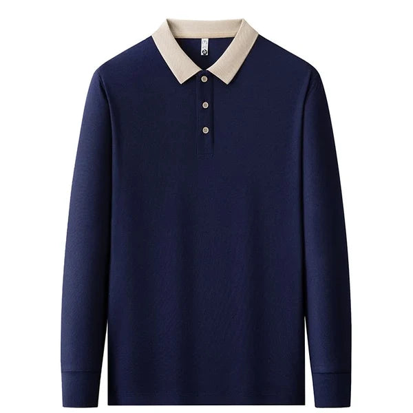 Men’s Textured Polo Shirt