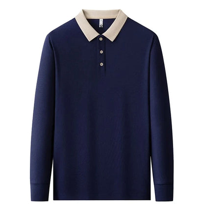 Men’s Textured Polo Shirt