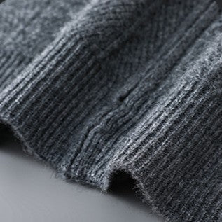 Men's Textured Full-Zip Cardigan