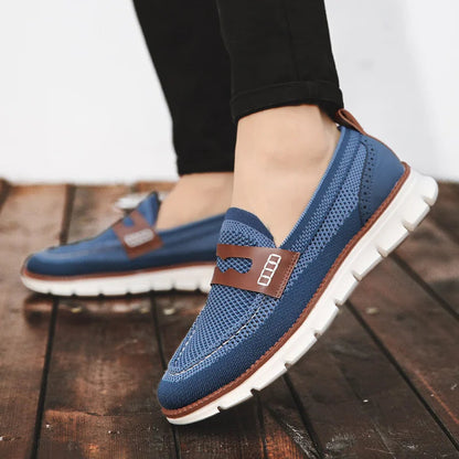 Men's Mesh Slip-On Loafers