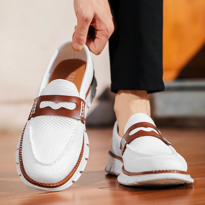 Men's Mesh Slip-On Loafers