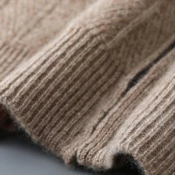 Men's Textured Full-Zip Cardigan