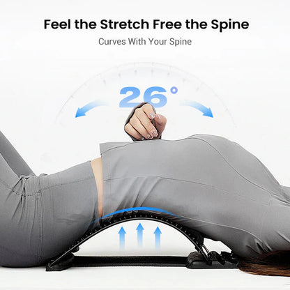 Lumbar Stretch & Support Back Massager